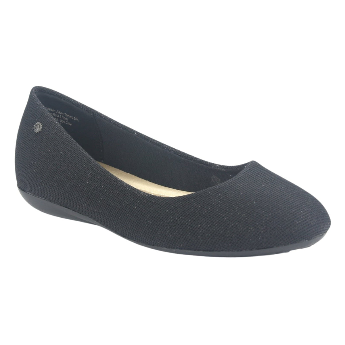 Ballerina Chalada Mujer Oslo-95 Negro Casual Ballerinas Chalada 
