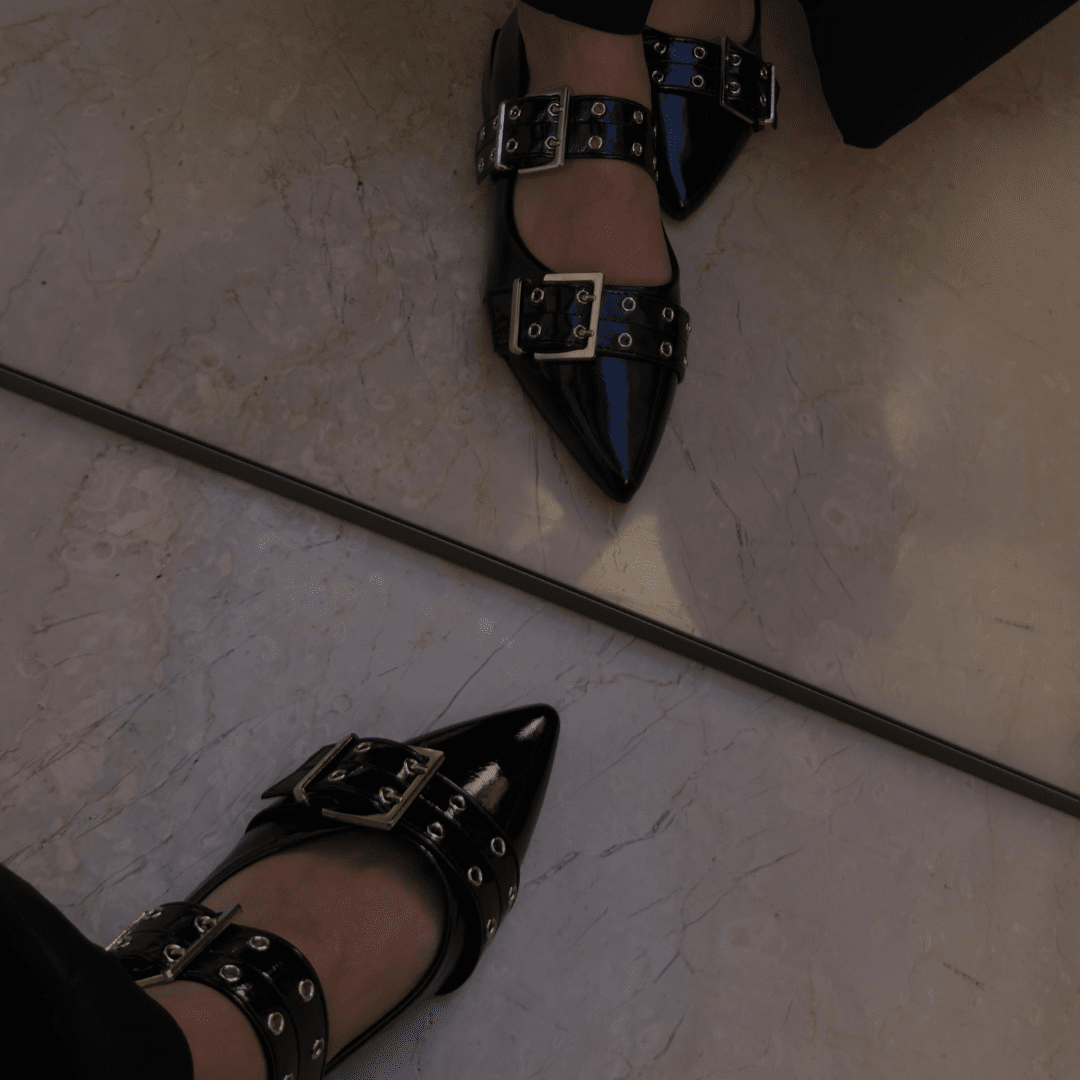 Ballerina Chalada Mujer Slik-2 Negro Casual Ballerinas Chalada 