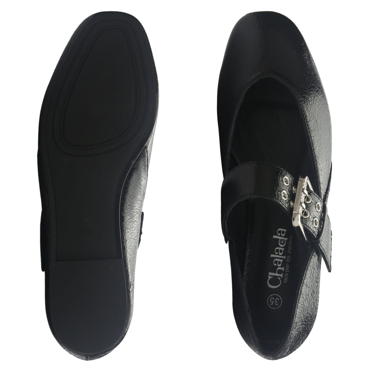 Ballerina Mujer Chalada Corsa-20 Negro Casual Ballerinas Chalada 