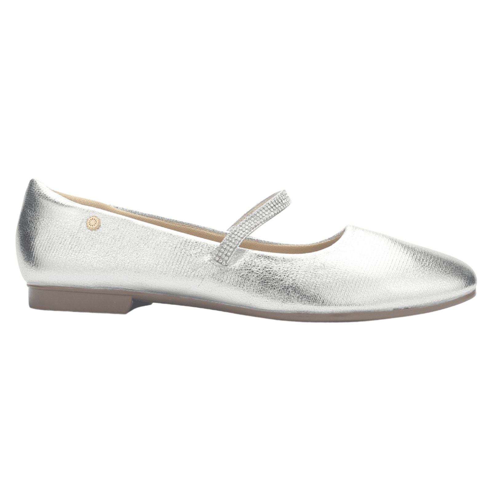 Ballerina Mujer Chalada Nazzer-8 Plateado Casual Ballerinas Chalada 35 Plateado 