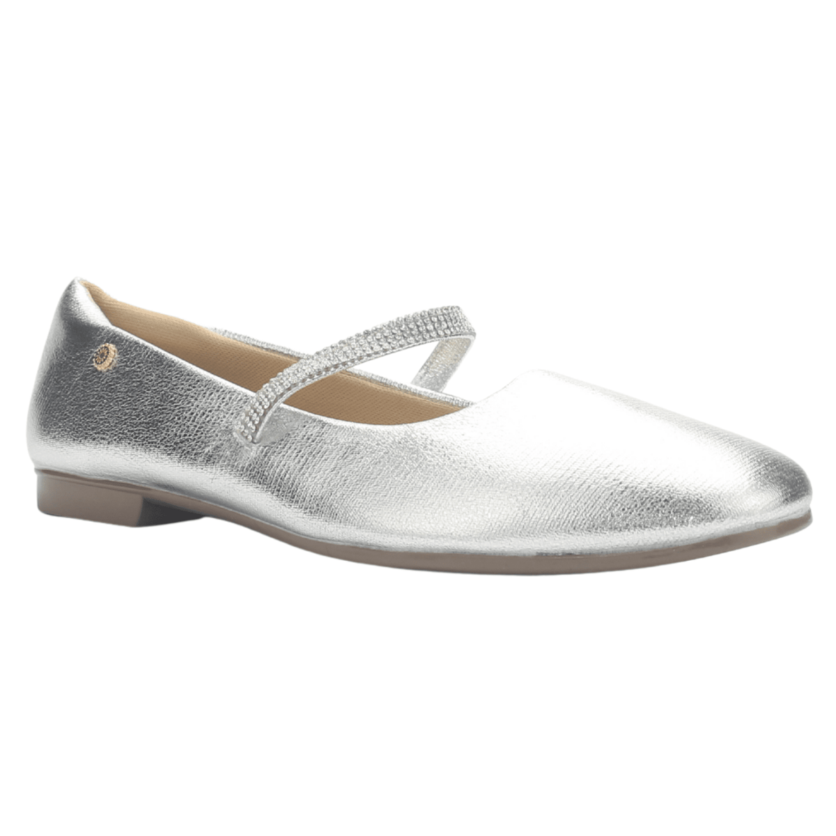 Ballerina Mujer Chalada Nazzer-8 Plateado Casual Ballerinas Chalada 