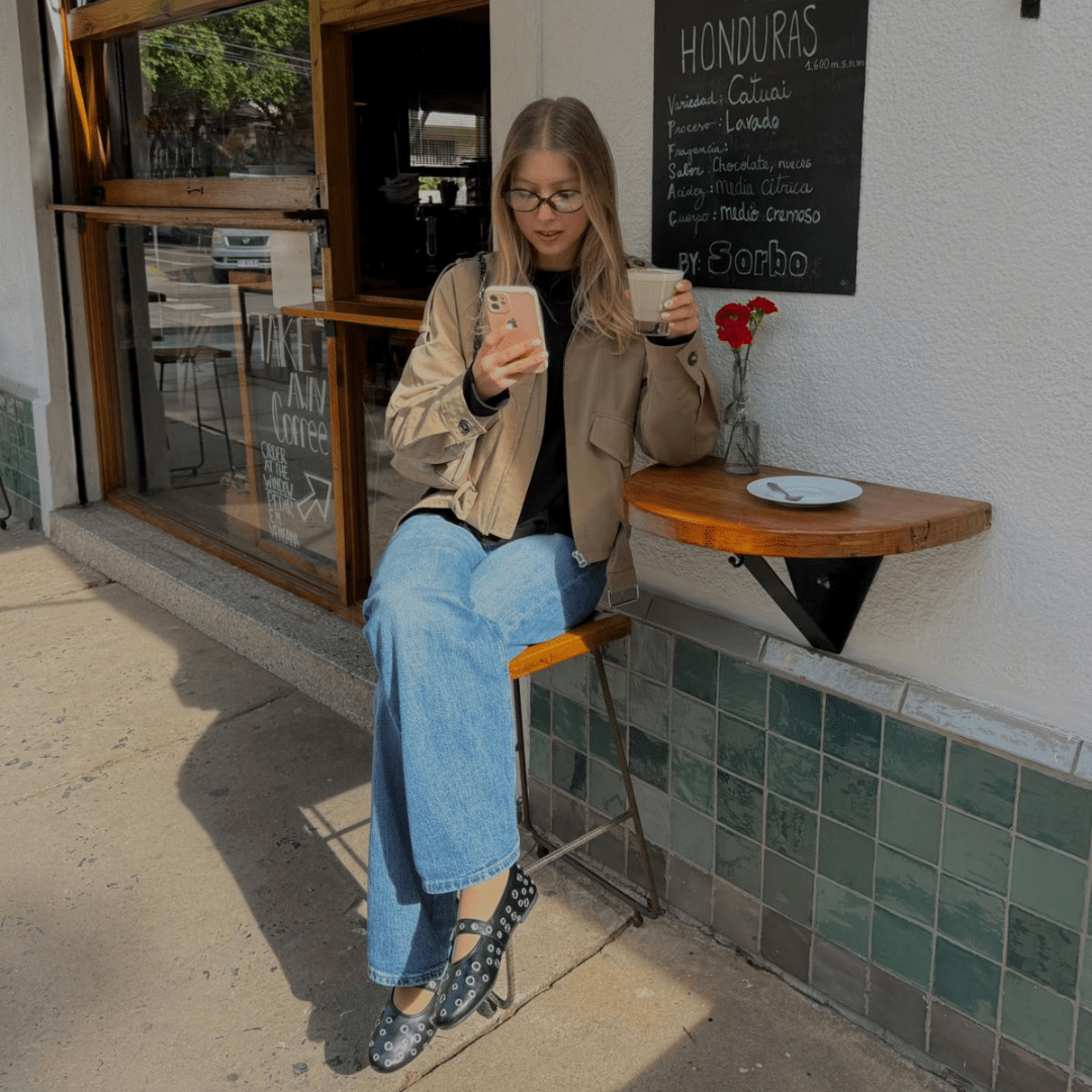 Ballerina mujer Negro Casual Chalada Miunew-21 Ballerinas Chalada 