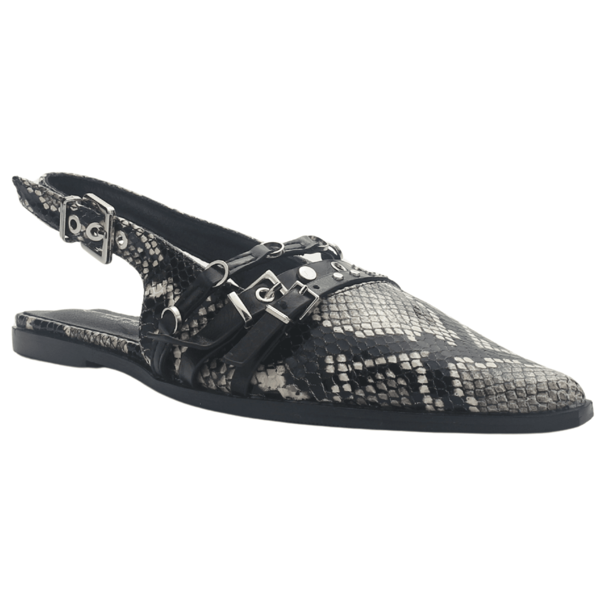 Ballerina Negro Mujer Casual Chalada Flat-1 Ballerinas Chalada 