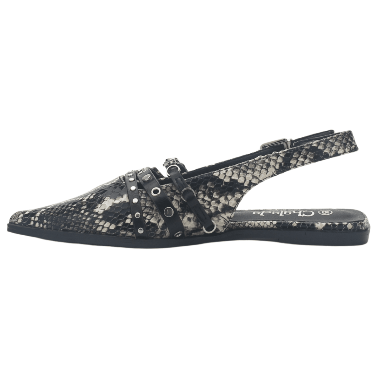 Ballerina Negro Mujer Casual Chalada Flat-1 Ballerinas Chalada 