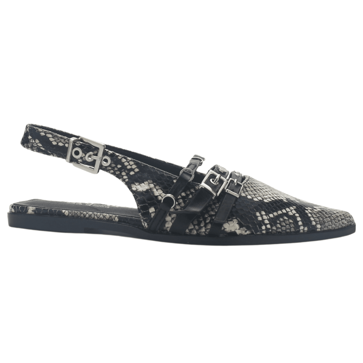 Ballerina Negro Mujer Casual Chalada Flat-1 Ballerinas Chalada 