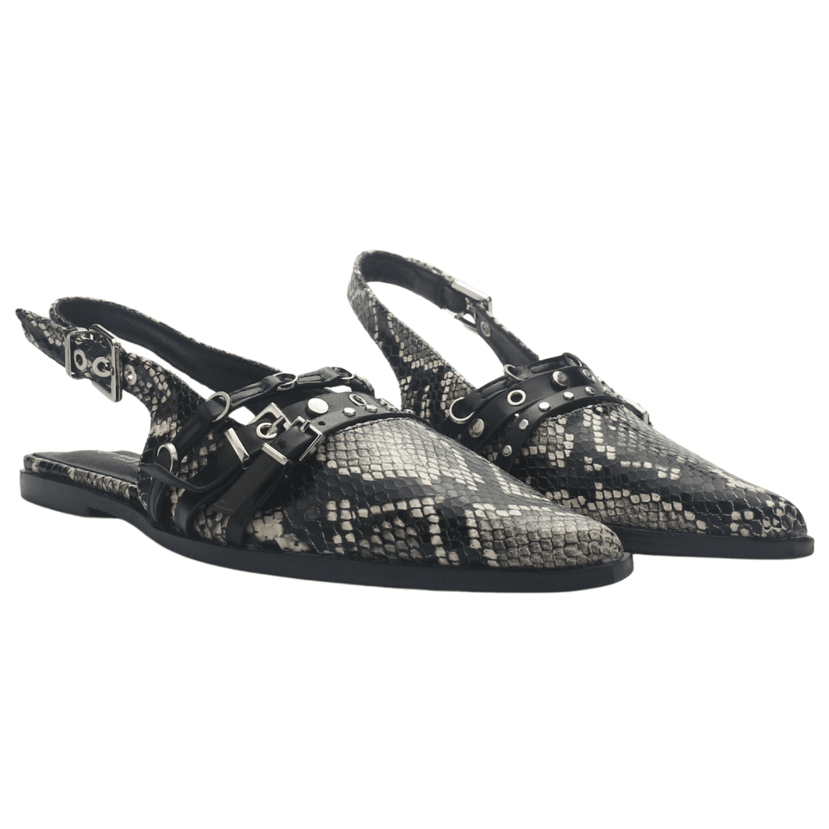 Ballerina Negro Mujer Casual Chalada Flat-1 Ballerinas Chalada 