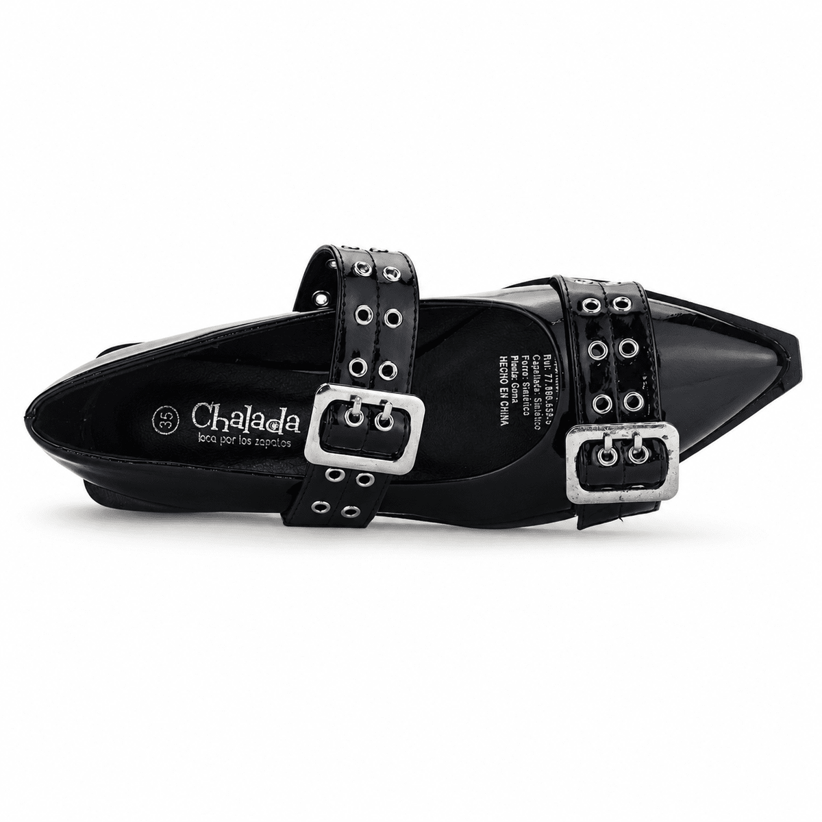 Ballerina Negro Mujer Casual Chalada Slik Chalada 