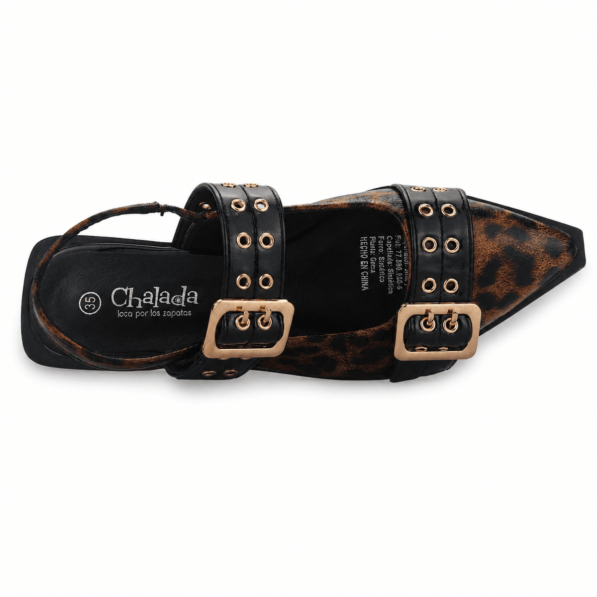 Ballerina Negro Mujer Casual Chalada Slik Chalada 