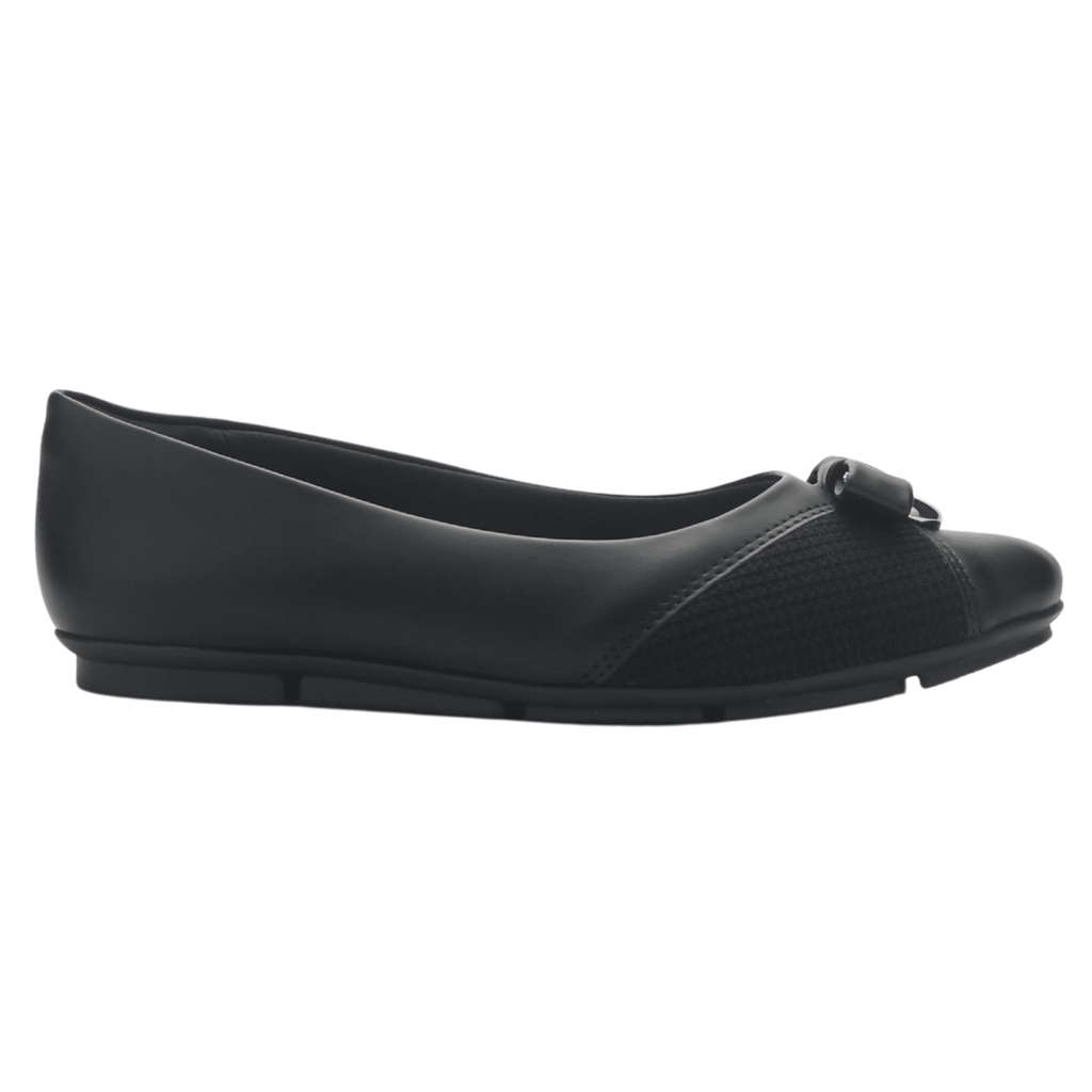 Ballerina Negro Mujer Comfortflex 2563403 Casual
