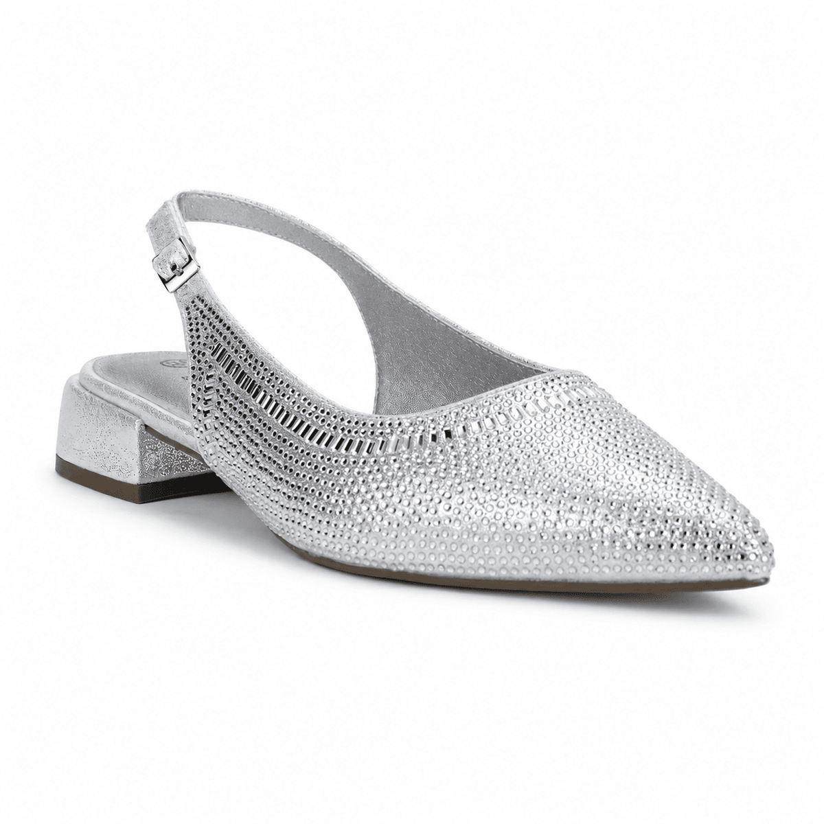 Ballerina Plateado Mujer Casual Chalada Diri Ballerinas Chalada 