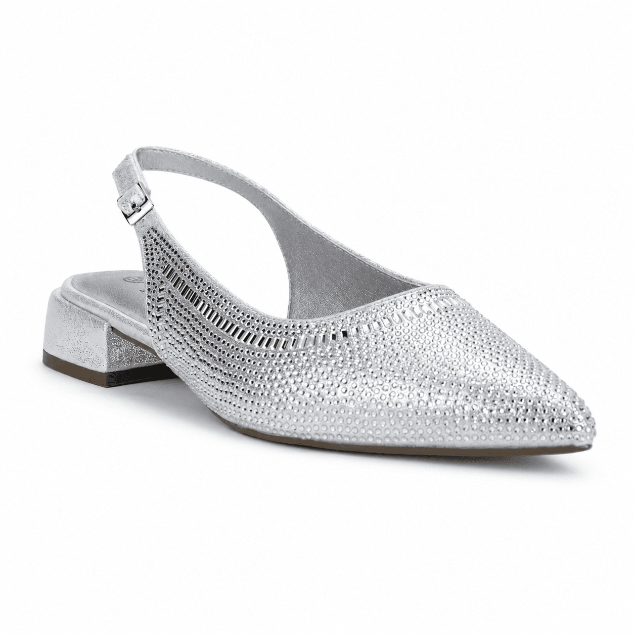 Ballerina Plateado Mujer Casual Chalada Diri Ballerinas Chalada 