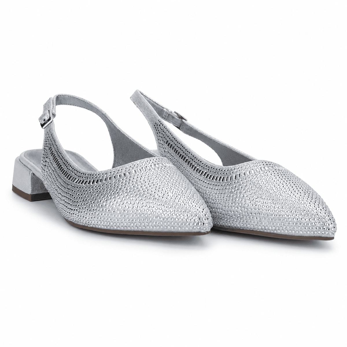 Ballerina Plateado Mujer Casual Chalada Diri Ballerinas Chalada 