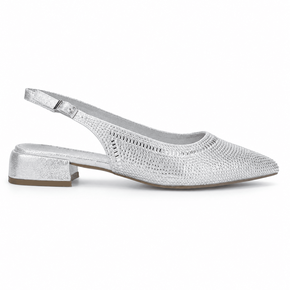 Ballerina Plateado Mujer Casual Chalada Diri Ballerinas Chalada 