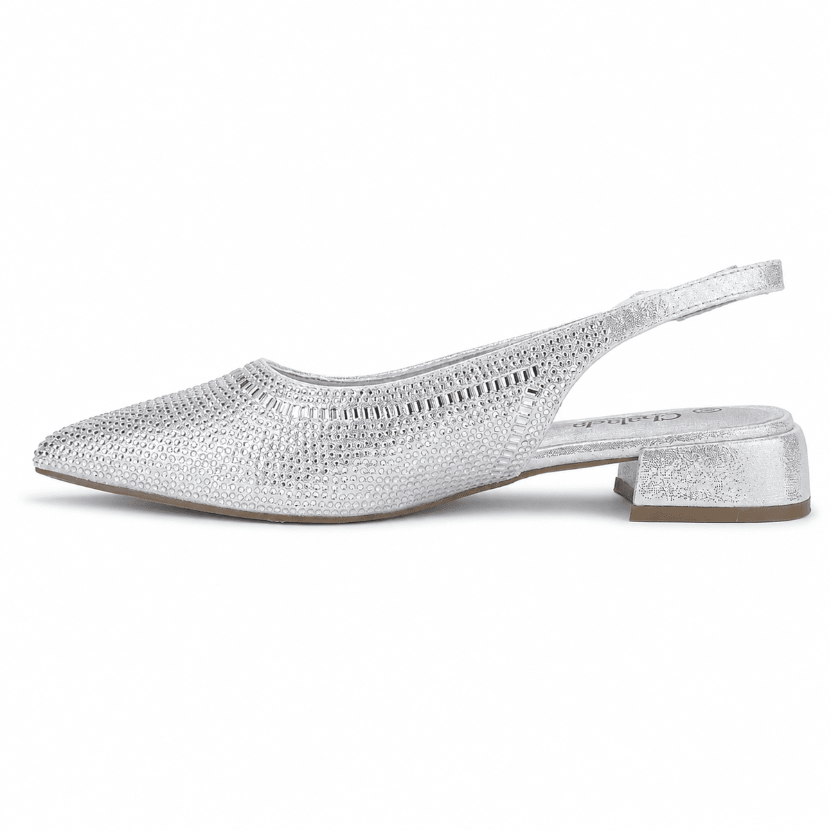 Ballerina Plateado Mujer Casual Chalada Diri Ballerinas Chalada 