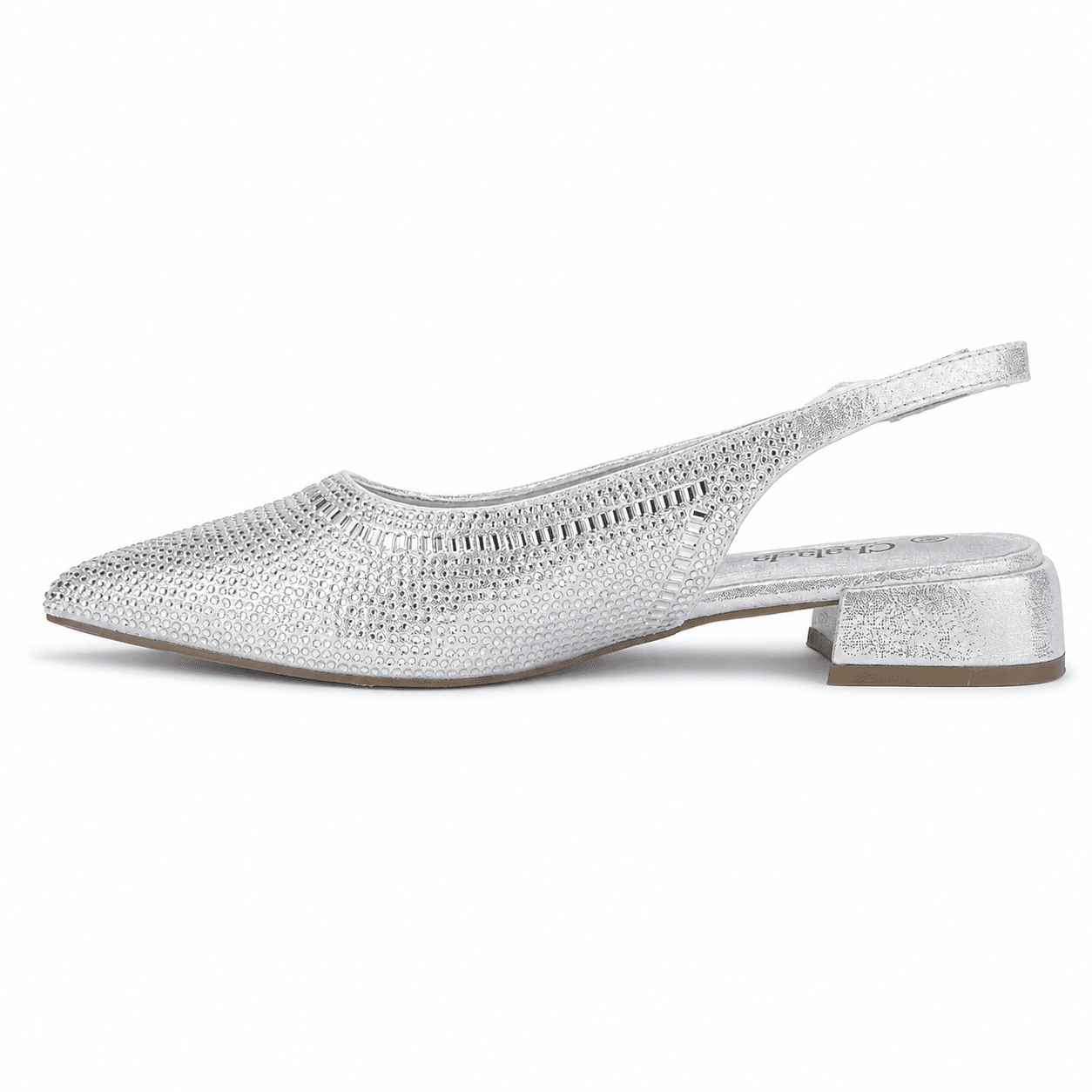 Ballerina Plateado Mujer Casual Chalada Diri Ballerinas Chalada 