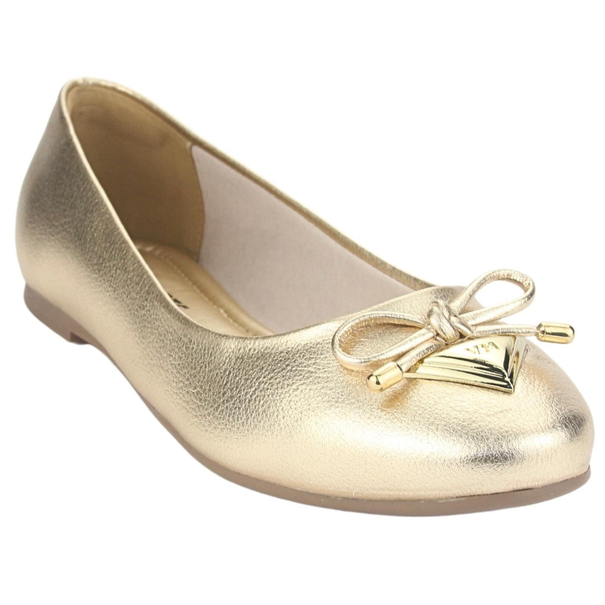 Ballerina Via Marte Mujer 23-13003 Gold Casual Ballerinas Via Marte 