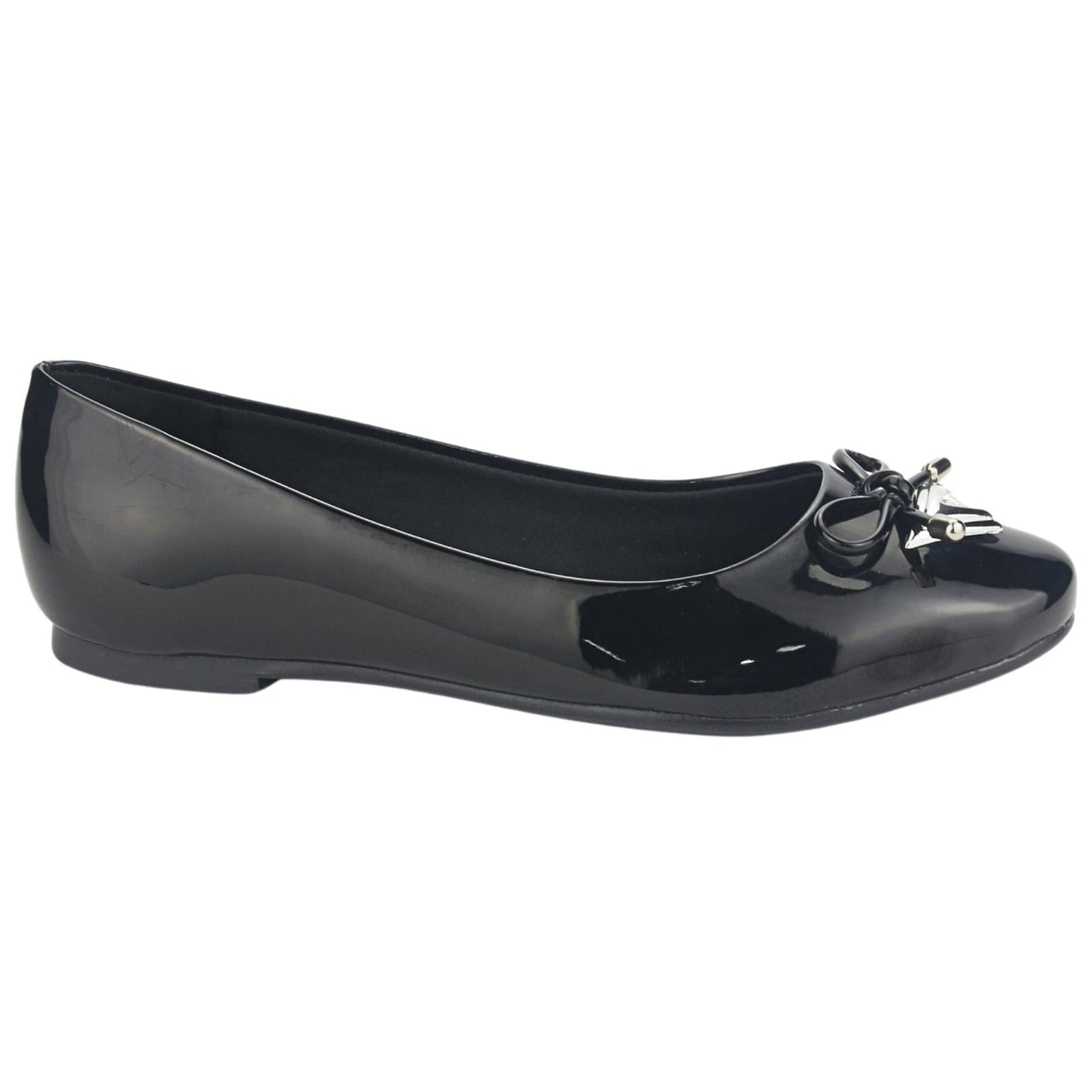 Ballerina Via Marte Mujer 23-13003 V Preto Casual Ballerinas Via Marte 