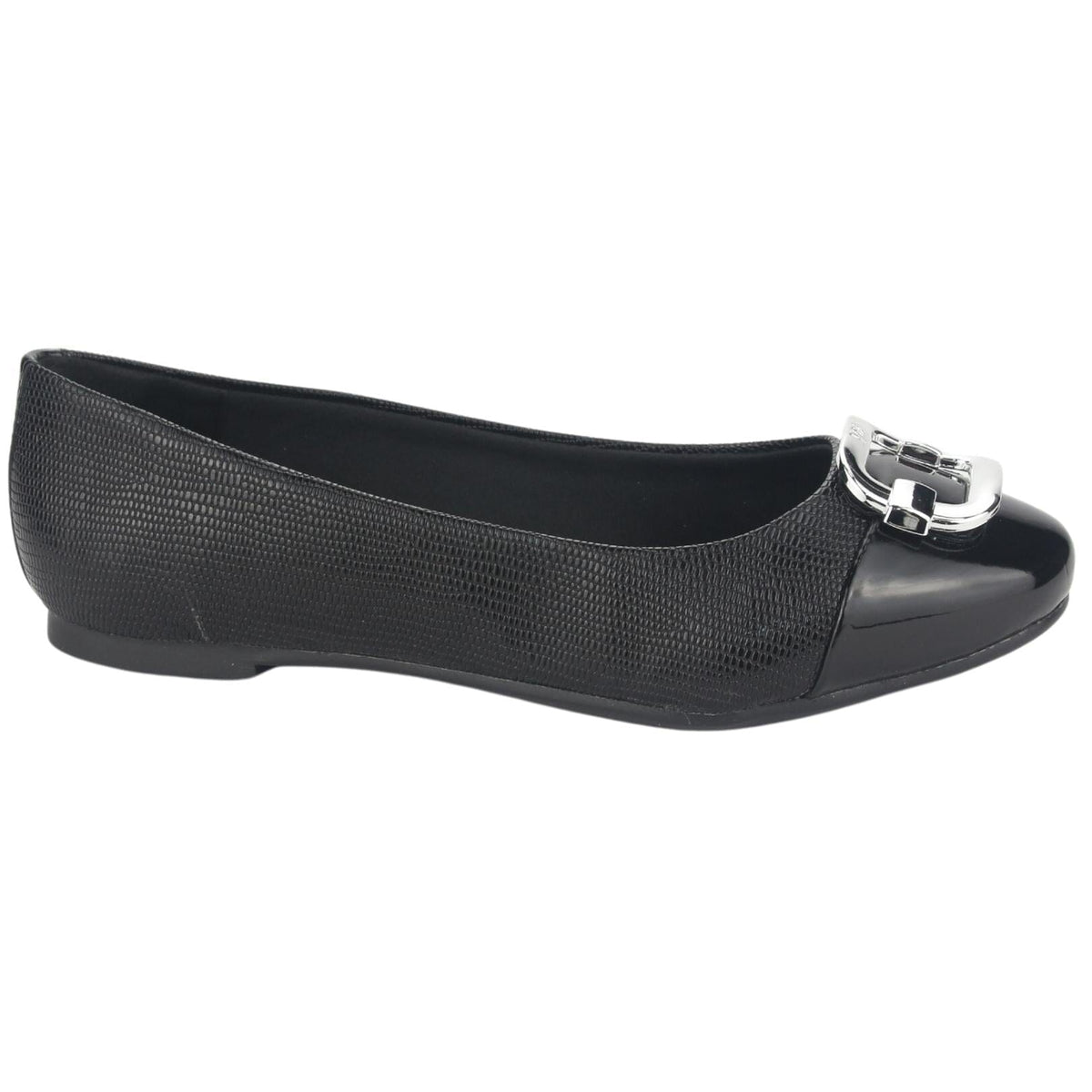 Ballerina Via Marte Mujer 23-13006 V Preto Casual Ballerinas Via Marte 