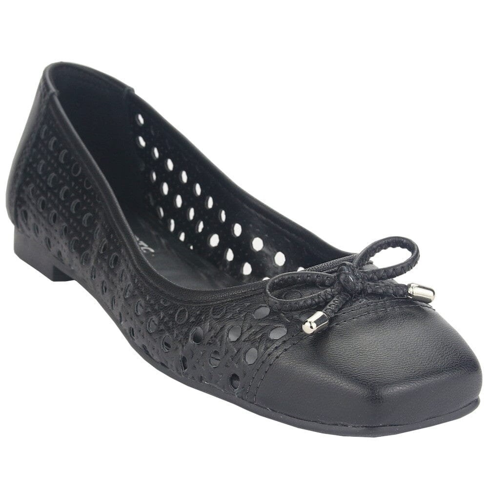 Ballerina Via Marte Mujer 23-13201 N Preto Casual Ballerinas Via Marte 