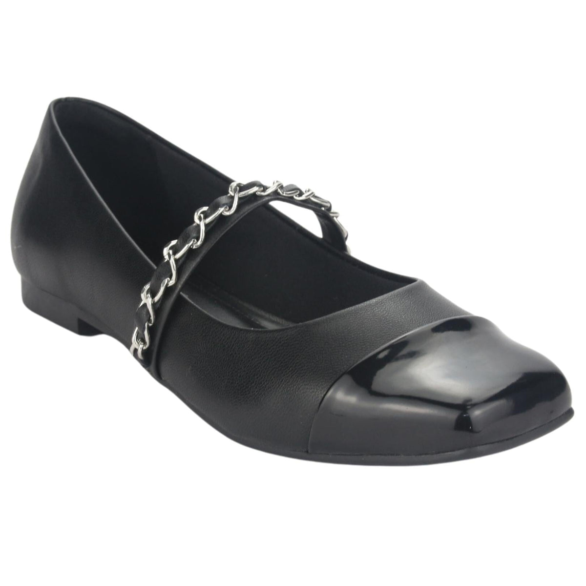Ballerina Via Marte Mujer 23-13206 V Preto Casual Ballerinas Via Marte 
