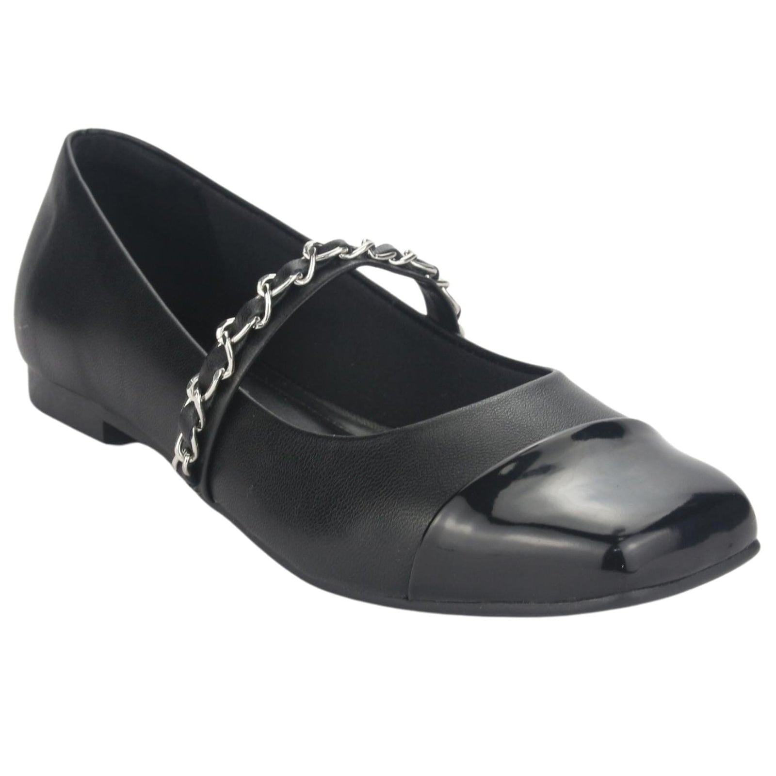 Ballerina Via Marte Mujer 23-13206 V Preto Casual Ballerinas Via Marte 