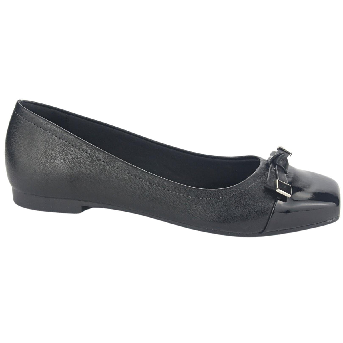 Ballerina Via Marte Mujer 23-13207 V Preto Casual Ballerinas Via Marte 