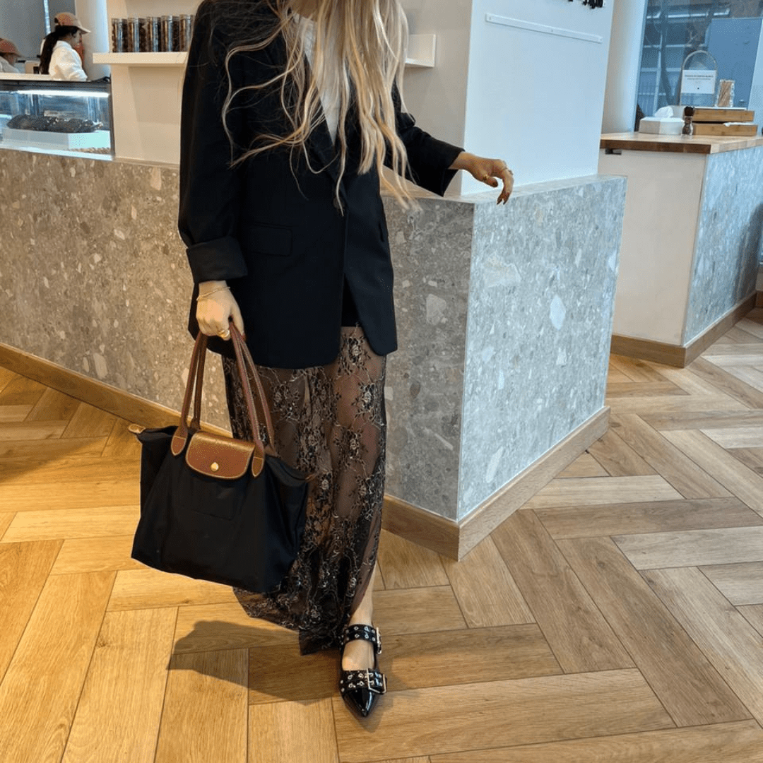 Ballerinas Negro Mujer Casuales Chalada Slik-1 Ballerinas Chalada 