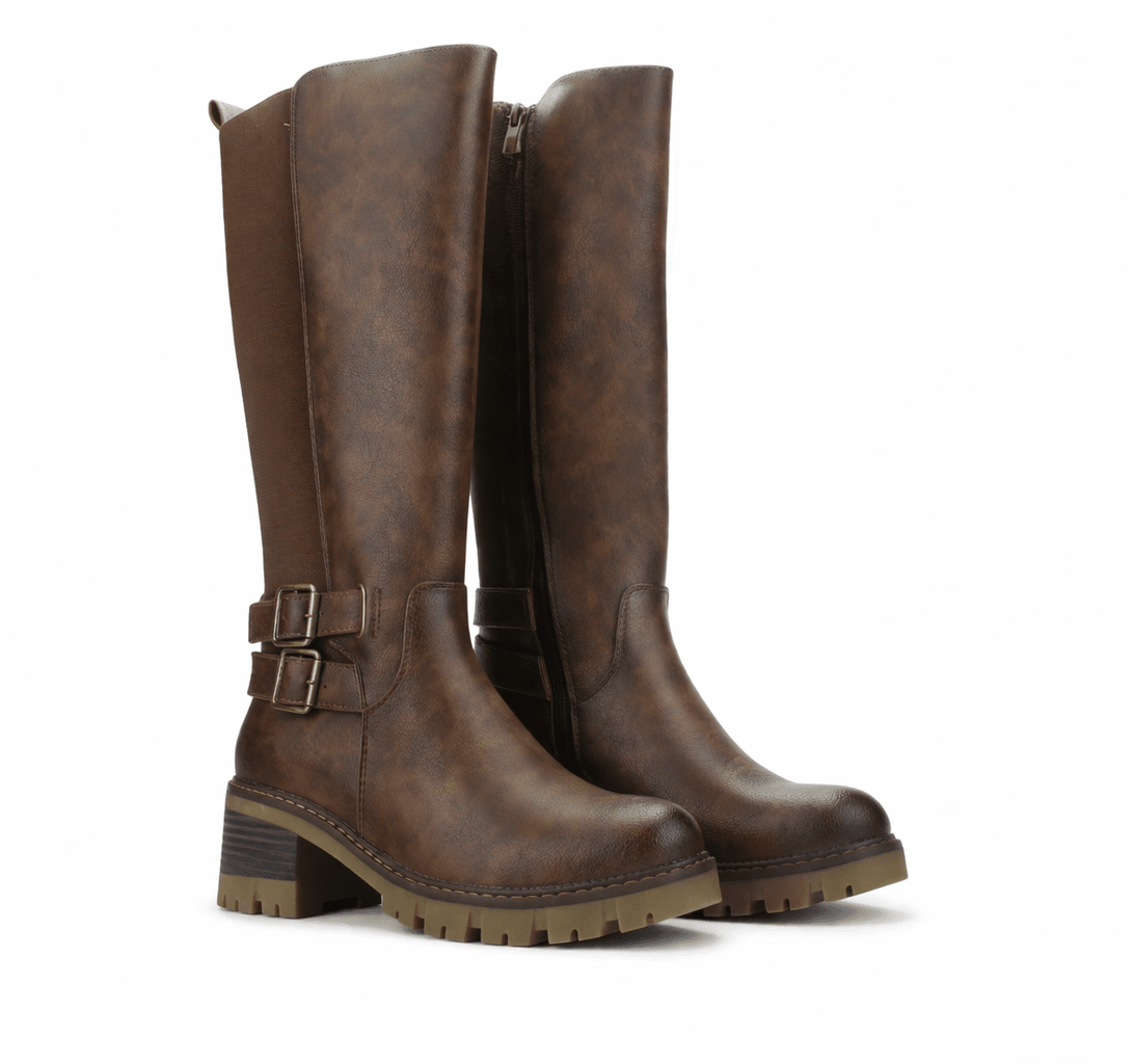 Bota Café Mujer Casual Chalada Sindy Botas Taco Chalada 