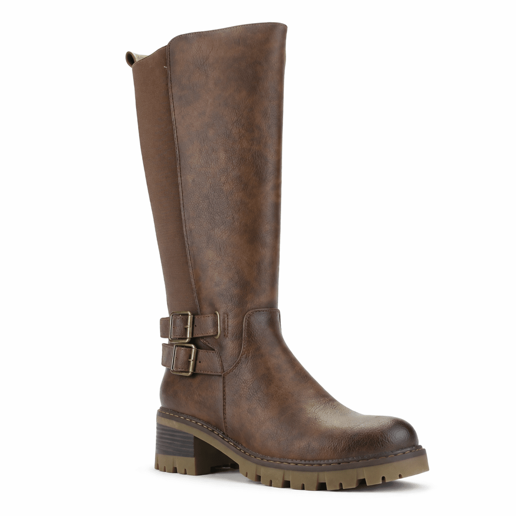 Bota Café Mujer Casual Chalada Sindy Botas Taco Chalada 