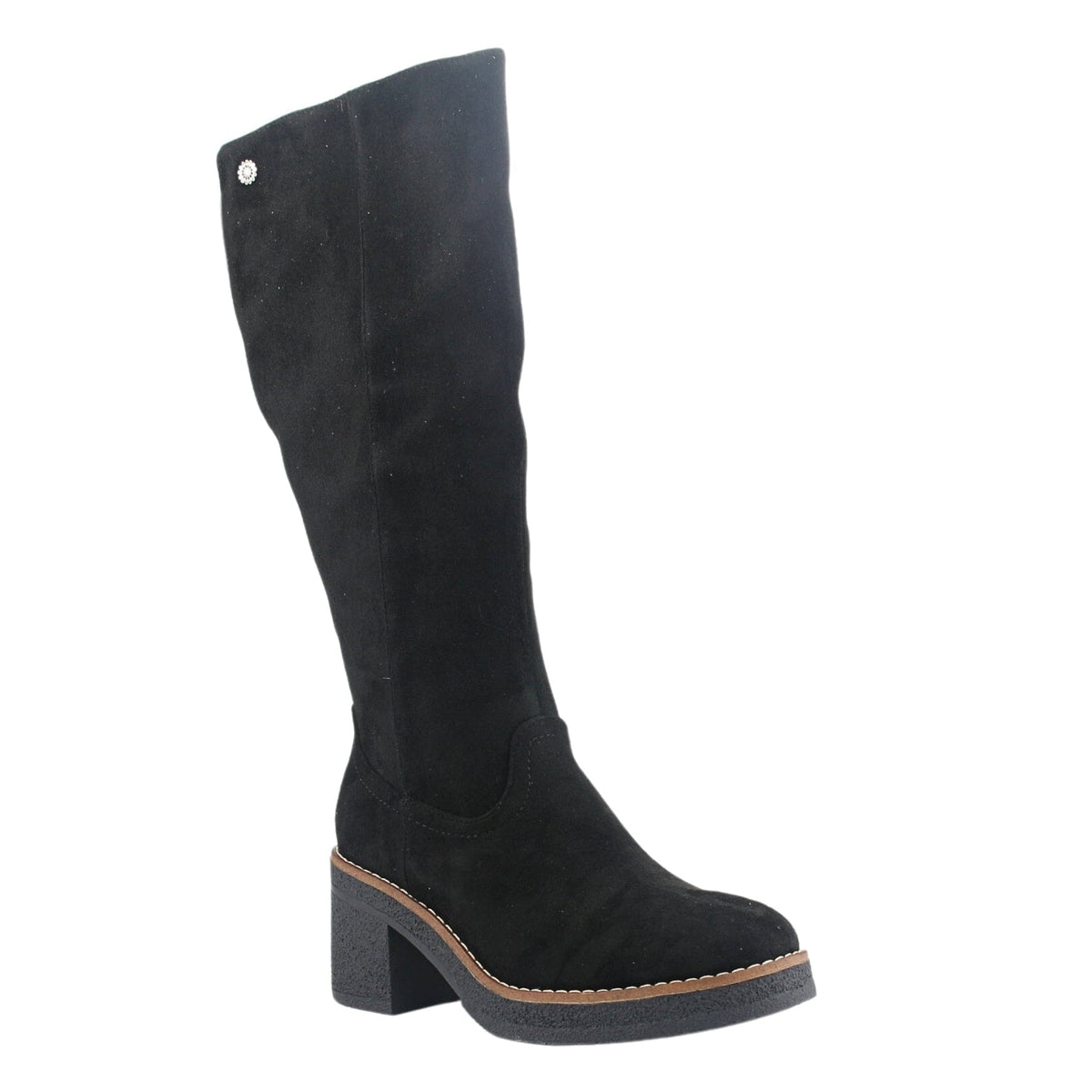 Bota Chalada Mujer Bricca-1 Negro Casual Botas Taco Chalada 