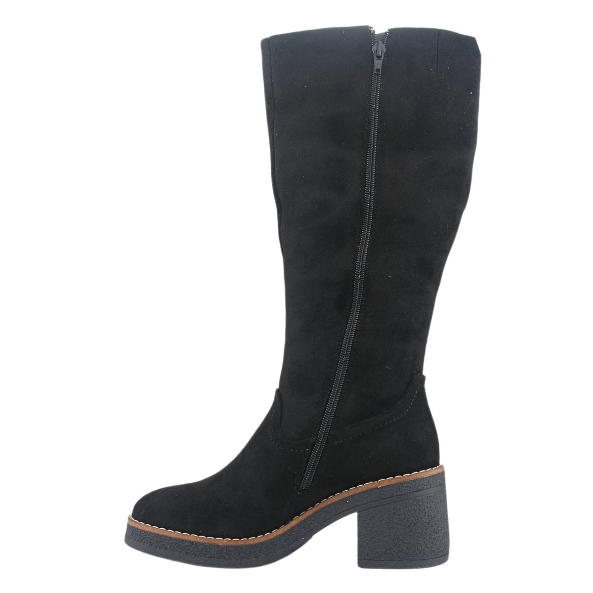 Bota Chalada Mujer Bricca-1 Negro Casual Botas Taco Chalada 