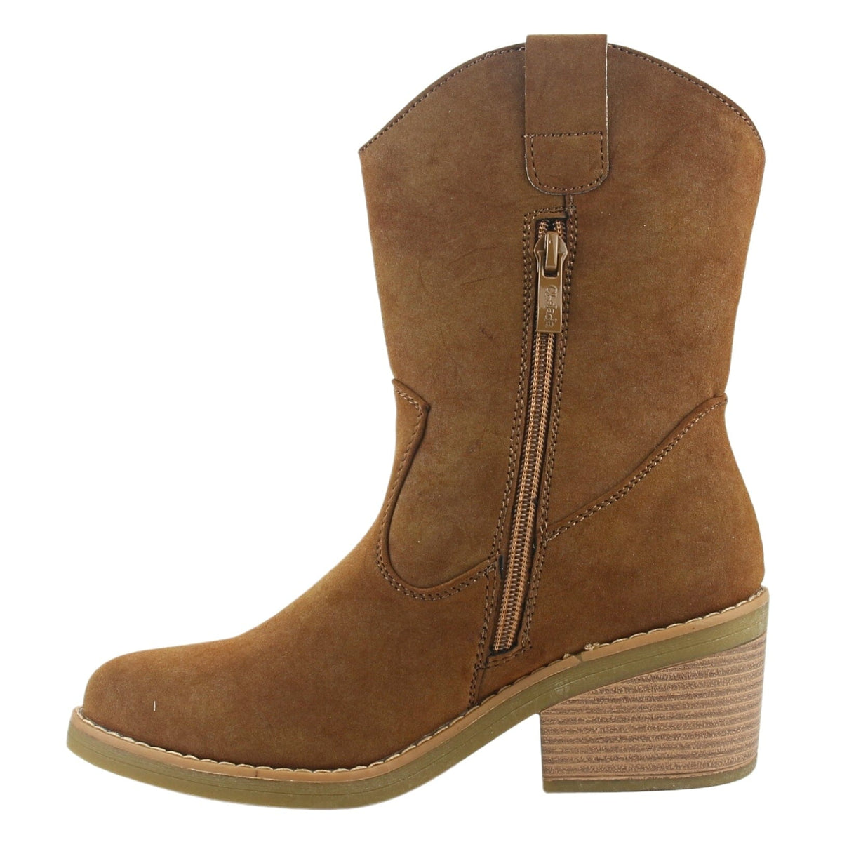 Bota Chalada Mujer Camp-44 Café Casual Botas Vaqueras Chalada 