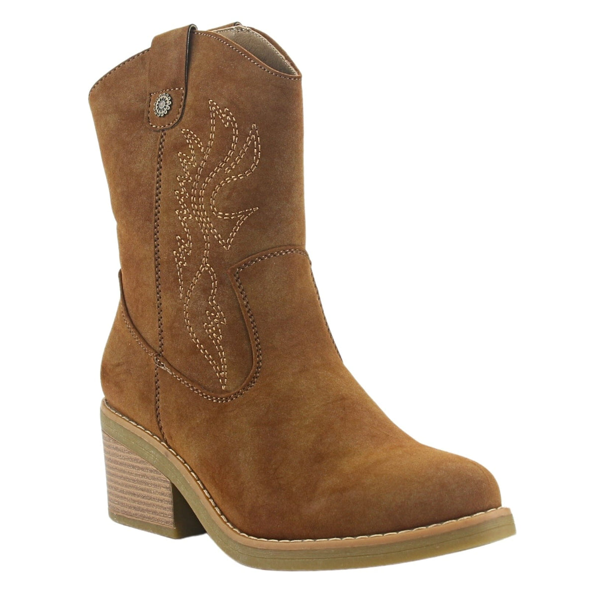 Bota Chalada Mujer Camp-44 Café Casual Botas Vaqueras Chalada 