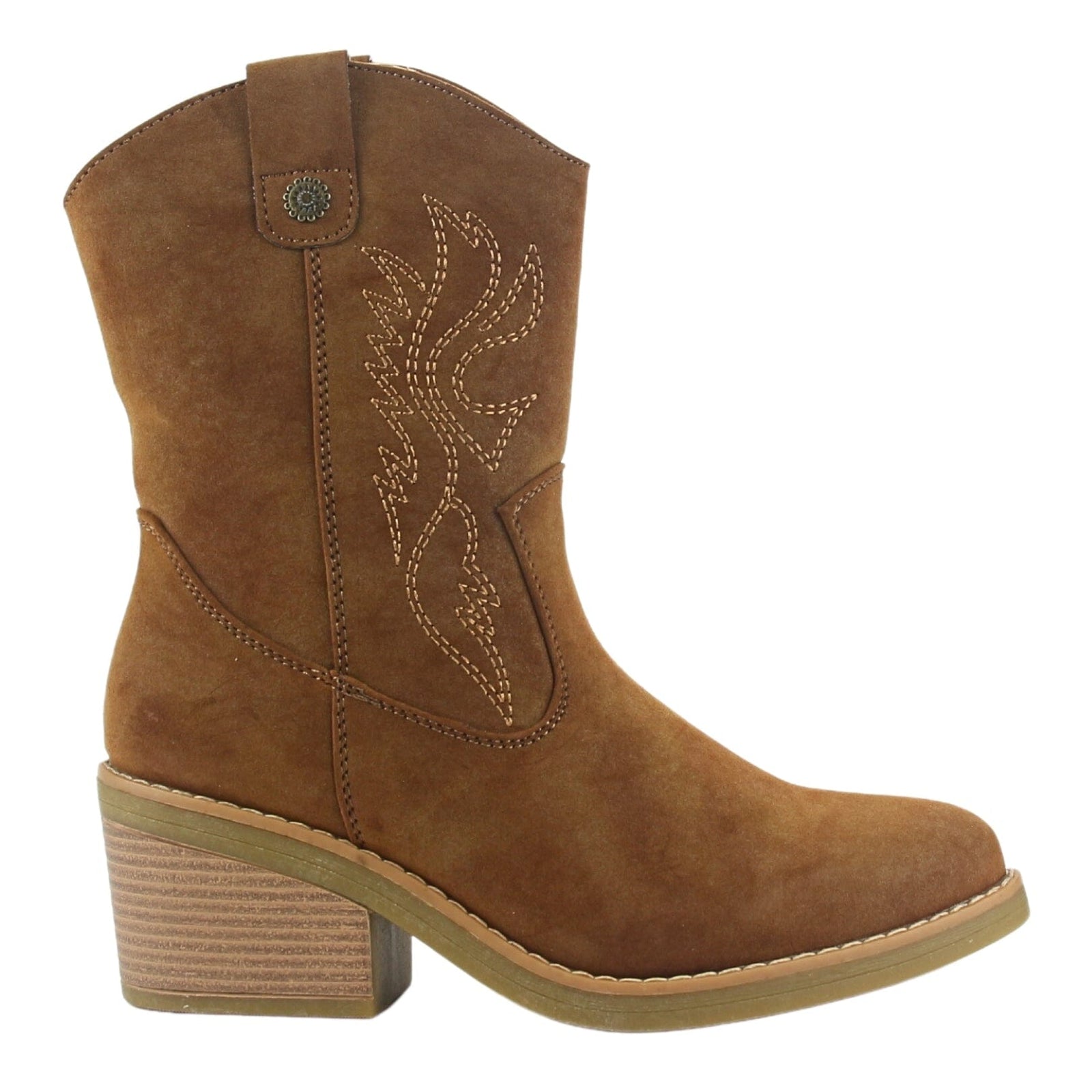 Bota Chalada Mujer Camp-44 Café Casual Botas Vaqueras Chalada 