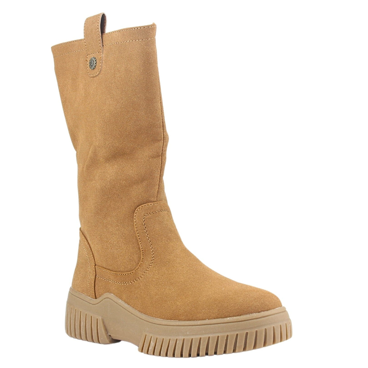 Bota Chalada Mujer Corso-3 Café Casual Botines Plataforma Chalada 