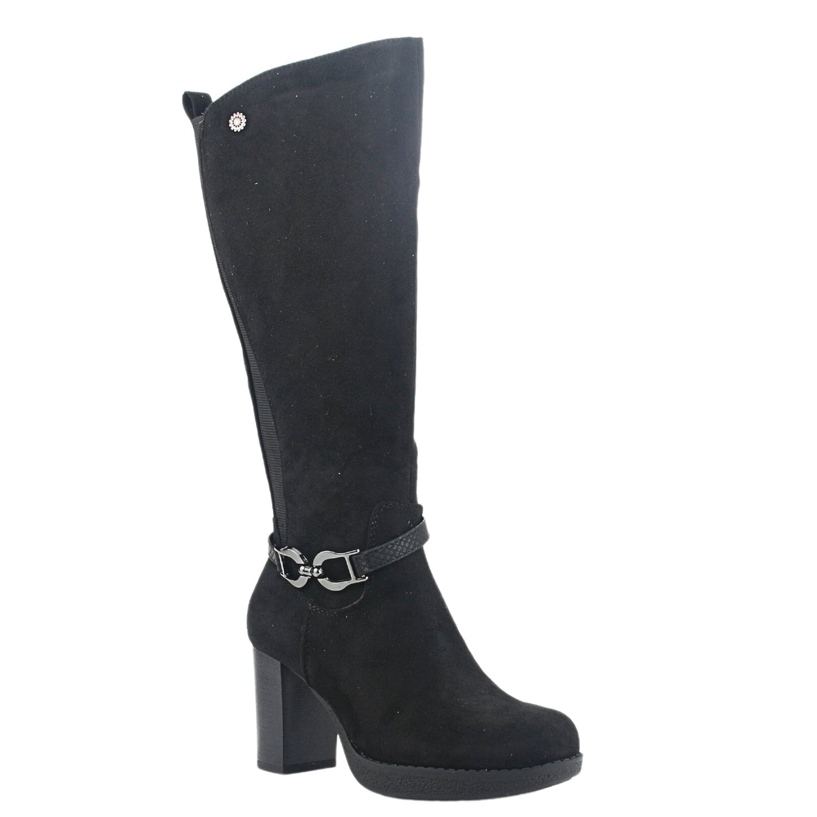 Bota Chalada Mujer Daisy-5 Negro Casual Botas Taco Chalada 