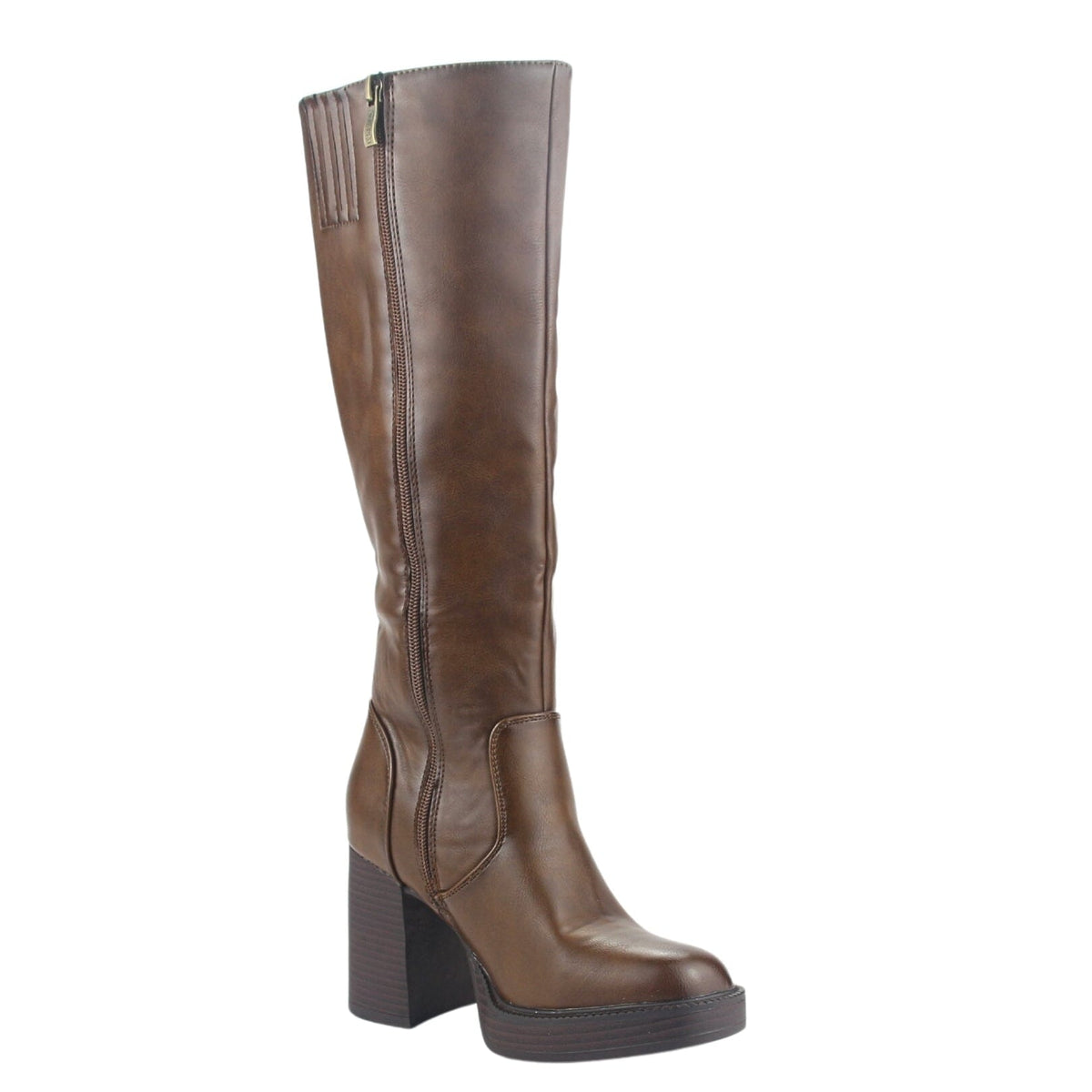 Bota Chalada Mujer Desti-1 Café Casual Botas Taco Chalada 