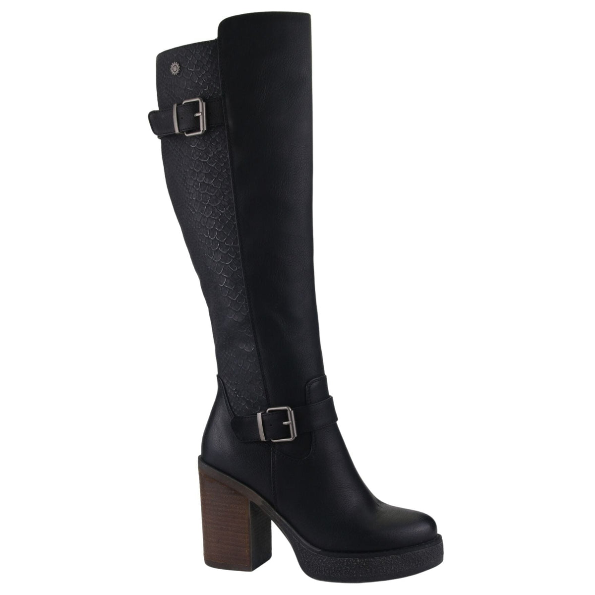 Bota Chalada Mujer Ella-11 Negro Casual Botas Taco Chalada 