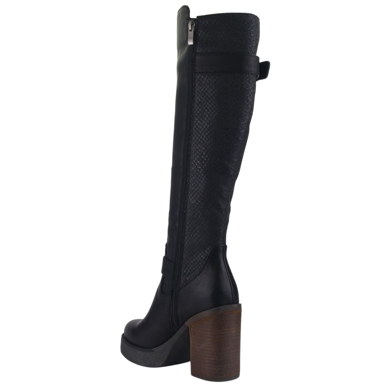 Bota Chalada Mujer Ella-11 Negro Casual Botas Taco Chalada 