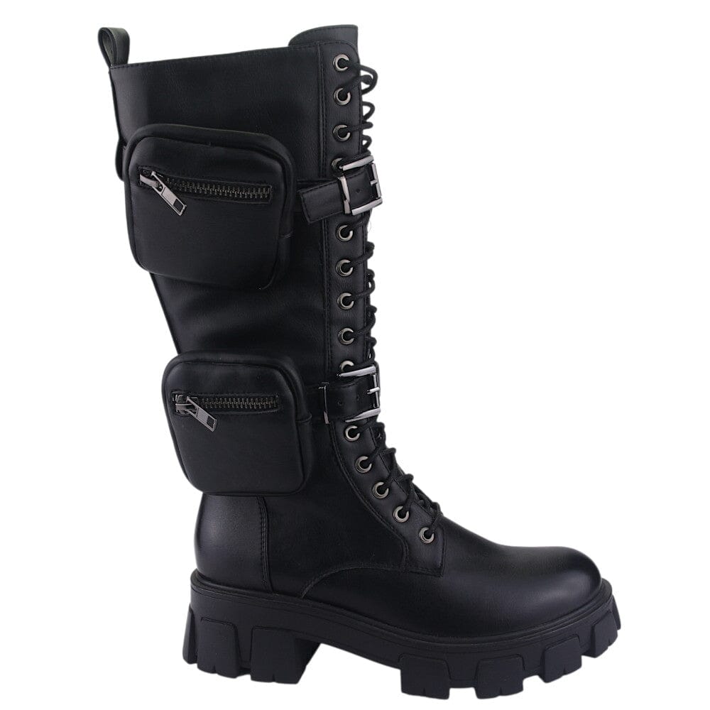 Bota Chalada Mujer Floyd-4 Negro Casual Botas Chalada 