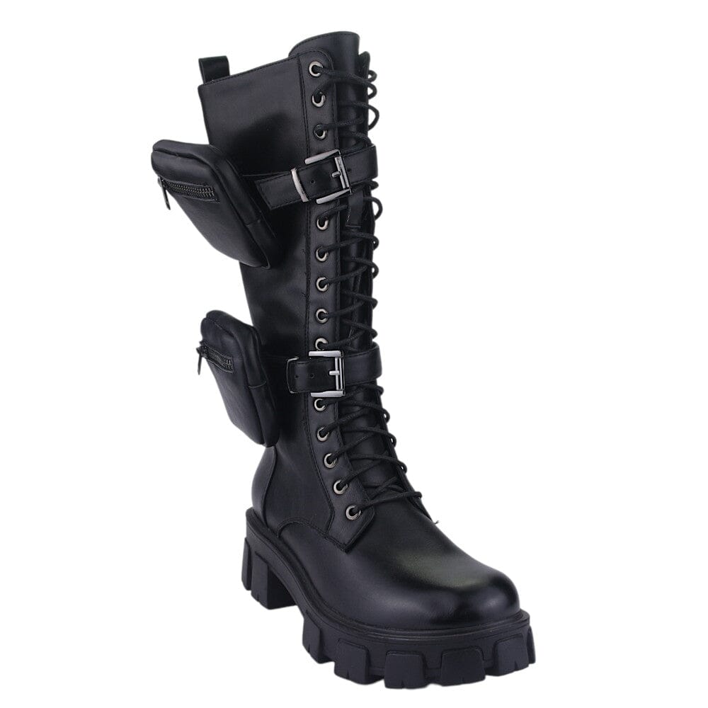 Bota Chalada Mujer Floyd-4 Negro Casual Botas Chalada 