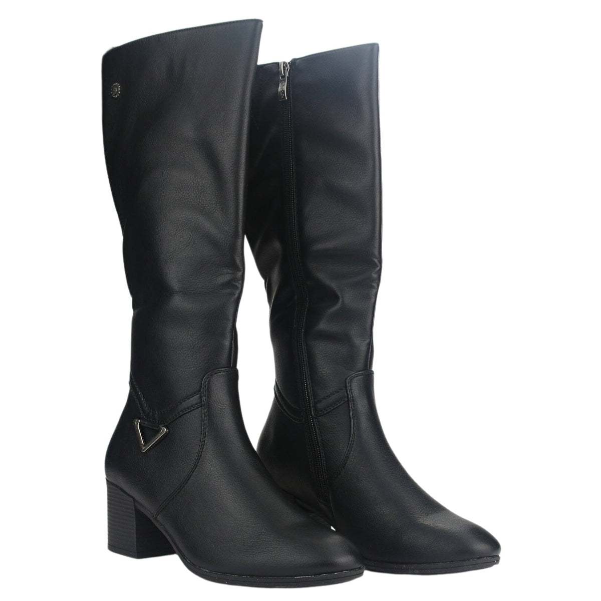 Bota Chalada Mujer Gally-1 Negro Casual Botas Taco Chalada 