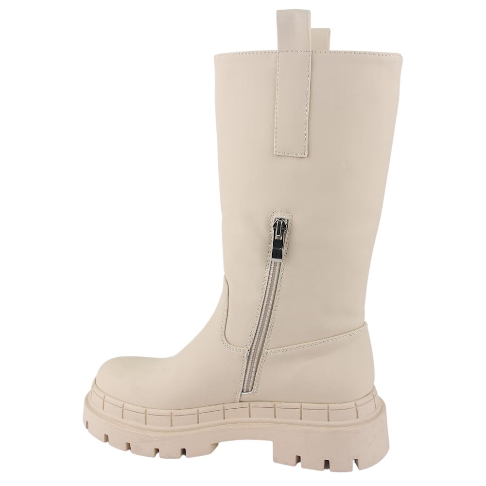 Bota Chalada Mujer Gummy-1 Beige Moda Botas Chalada 