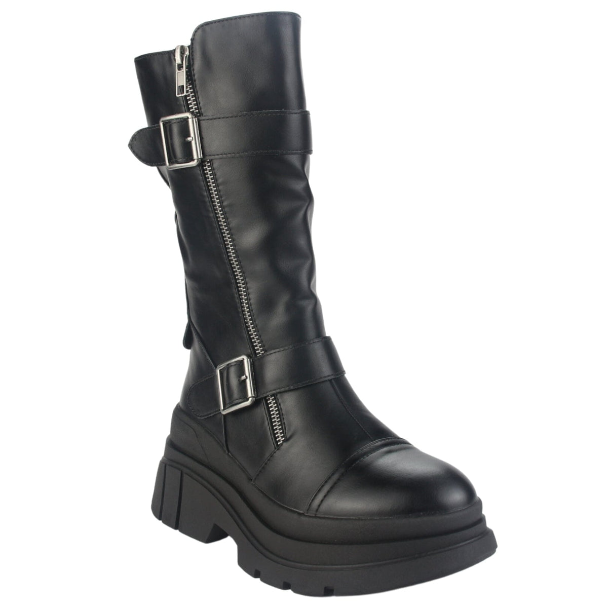 Bota Chalada Mujer Natirus-2 Negro Casual Botas Plataforma Chalada 