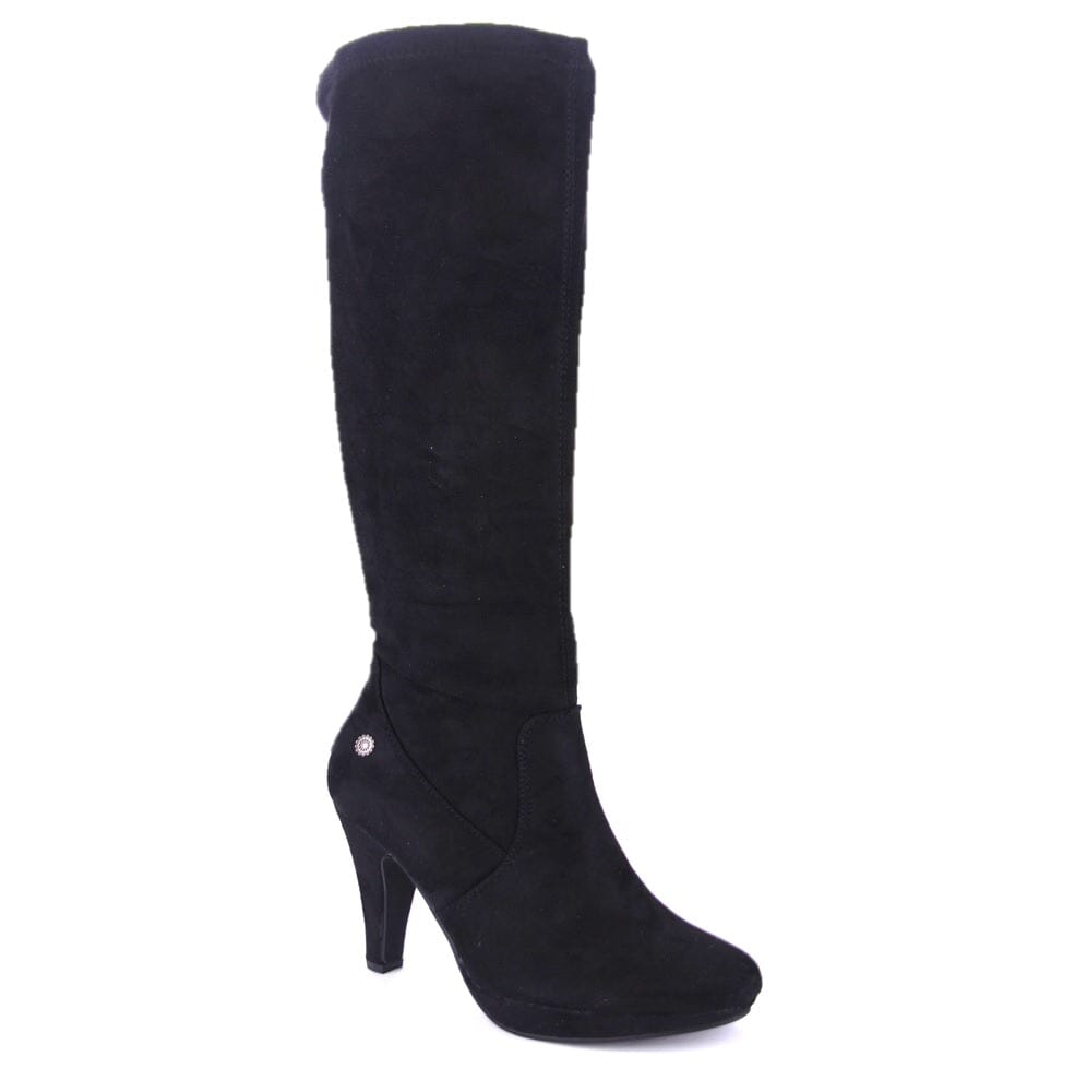 Bota Chalada Mujer Plataform-7 Negro Moda Botas Chalada 