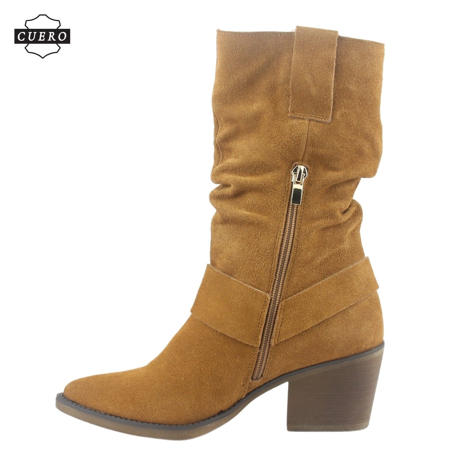 Bota Chalada Mujer Reno-3 Café Casual Botas Taco Chalada 