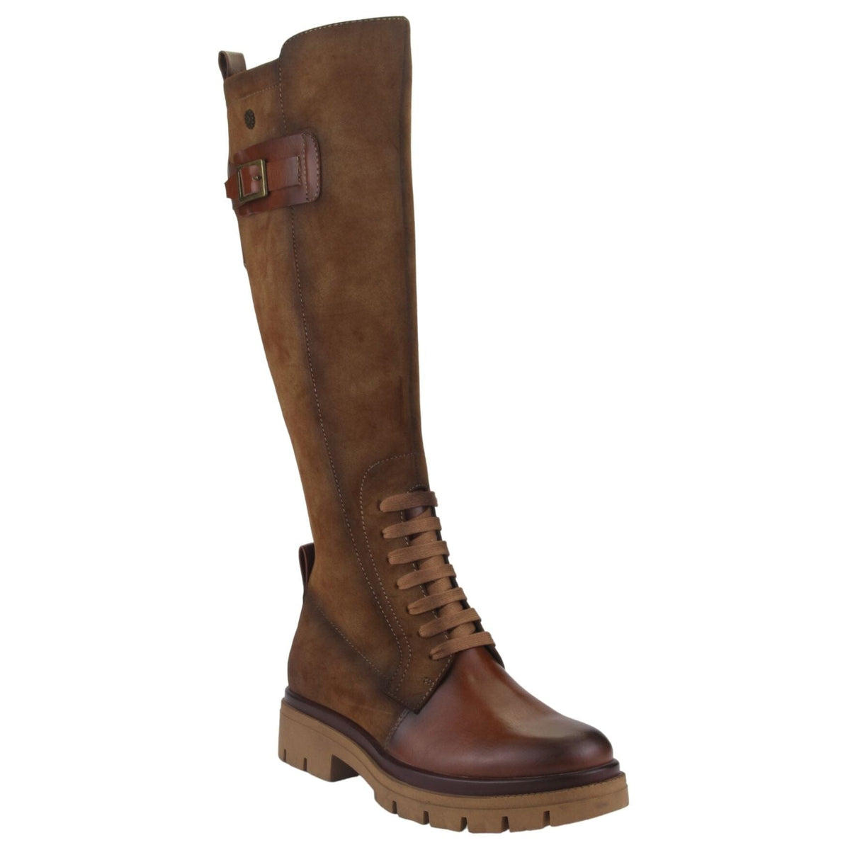 Bota Chalada Mujer Selina-4 Tostado Casual Botas Planas Chalada 