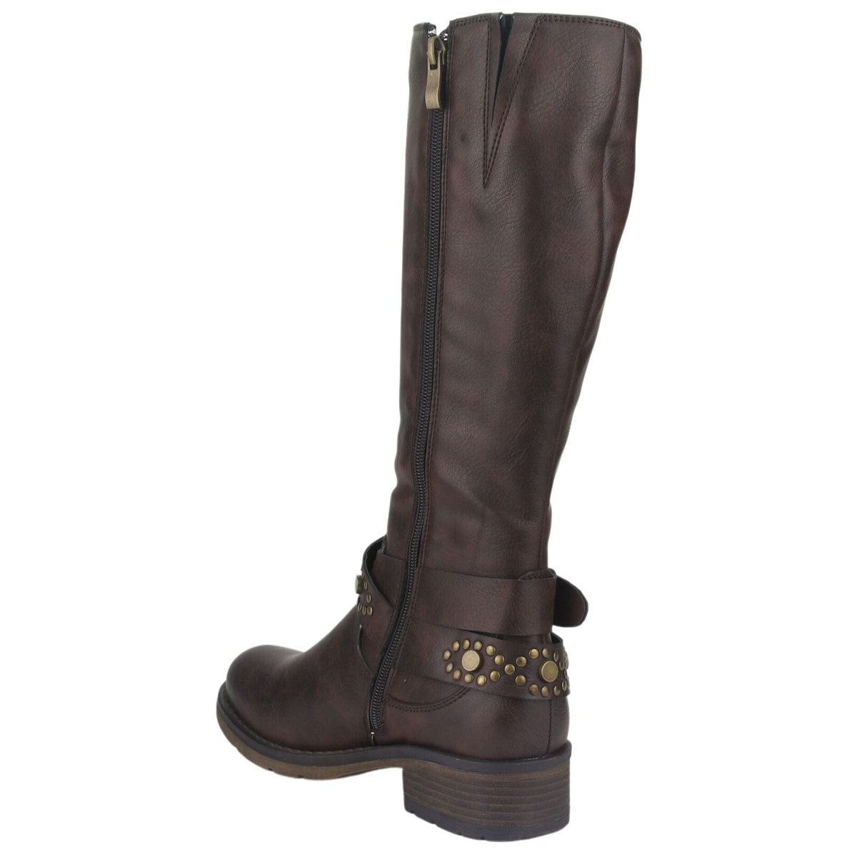 Bota Chalada Mujer Torri-23 Café Casual Botines Planos Chalada 