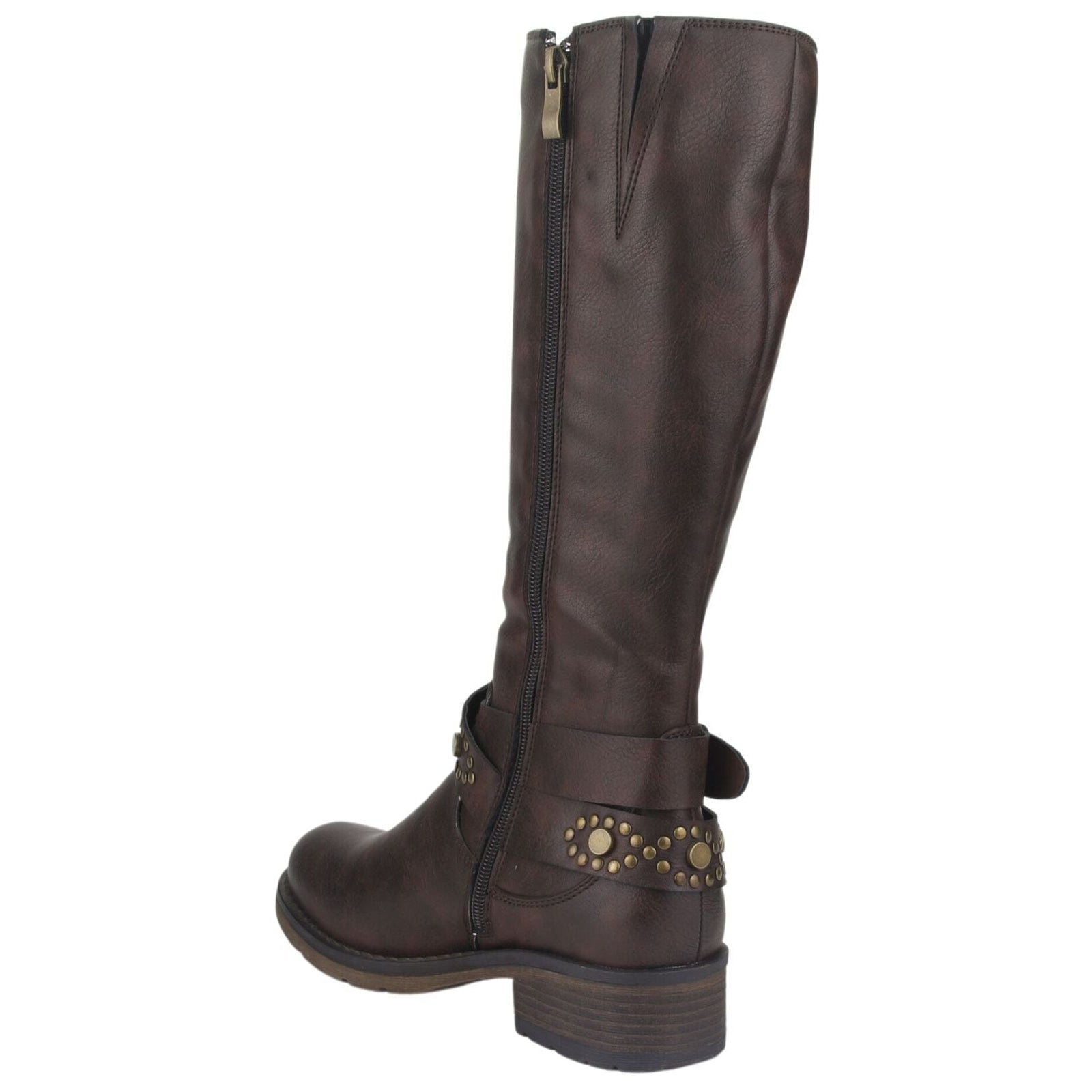 Bota Chalada Mujer Torri-23 Café Casual Botines Planos Chalada 