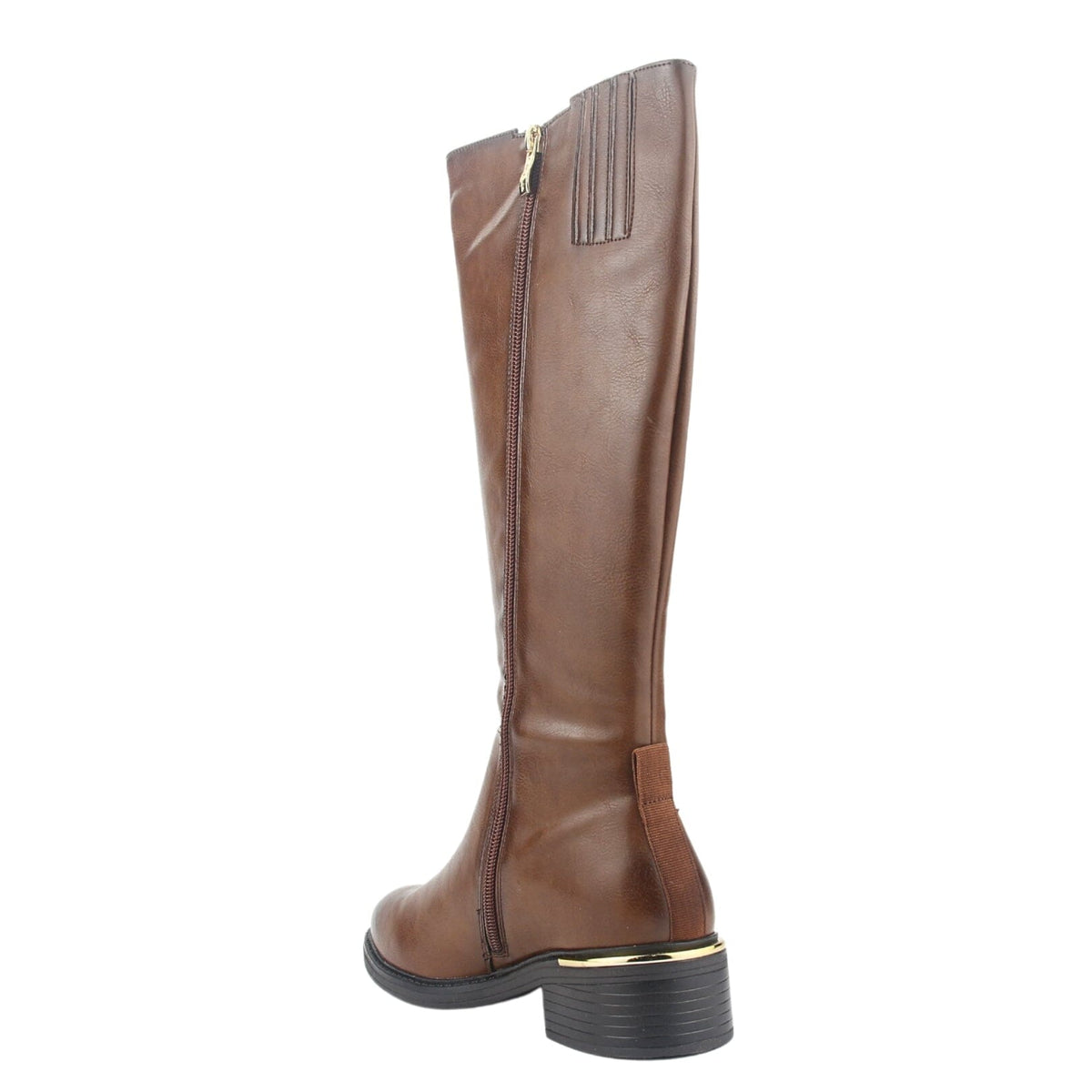 Bota Chalada Mujer Trafa-1 Café Casual Botas Taco Chalada 